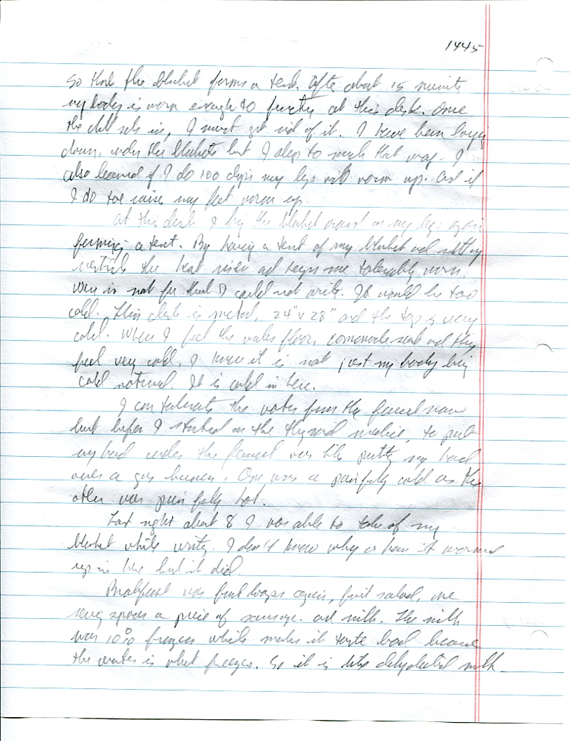 Dr John WorldPeace 2008 Prison Journal